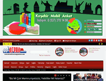 Tablet Screenshot of kirsehirarenagazetesi.com